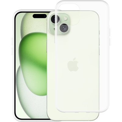 iPhone 15 Plus - Soft TPU Case - Clear iPhone 15 Plus - Soft TPU Case - Clear